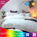 Hotel bedding/cotton and linen solid color bed cover set